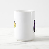 Hunter College Hawk Profil Maskottchen Kaffeetasse (Mittel)