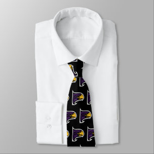 Hunter College Hawk Profil Maskottchen Krawatte