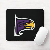 Hunter College Hawk Profil Maskottchen Mousepad (Mit Mouse)