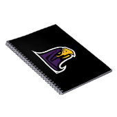 Hunter College Hawk Profil Maskottchen Notizblock (Rechte Seite)