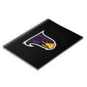 Hunter College Hawk Profil Maskottchen Notizblock (Linke Seite)