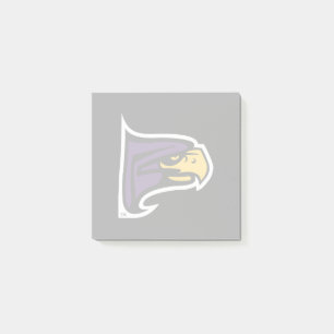 Hunter College Hawk Profil Maskottchen Post-it Klebezettel