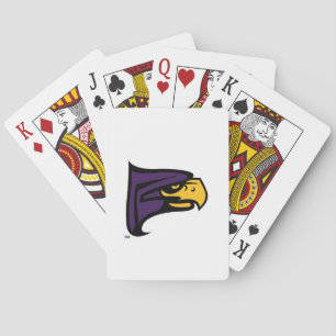 Hunter College Hawk Profil Maskottchen Spielkarten