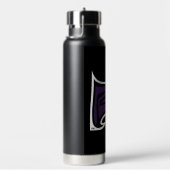 Hunter College Hawk Profil Maskottchen Trinkflasche (rechts)
