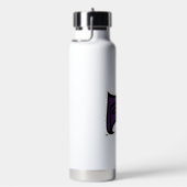 Hunter College Hawk Profil Maskottchen Trinkflasche (rechts)