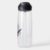 Hunter College Hawk Trinkflasche (Rückseite)