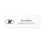 Hunter College Hawks Athletik-Logo (Vorne)