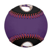 Hunter College Hawks Athletik-Logo Baseball (Rückseite)