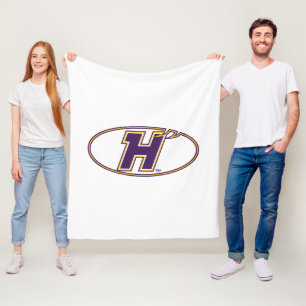 Hunter College Hawks Athletik-Logo Fleecedecke