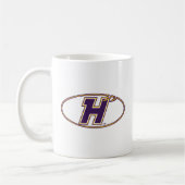 Hunter College Hawks Athletik-Logo Kaffeetasse (Links)