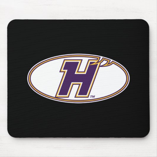 Hunter College Hawks Athletik-Logo Mousepad (Vorne)