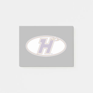 Hunter College Hawks Athletik-Logo Post-it Klebezettel