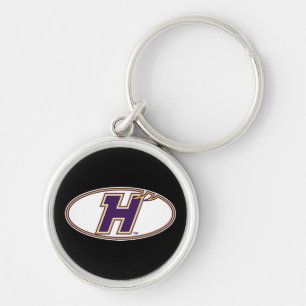 Hunter College Hawks Athletik-Logo Schlüsselanhänger