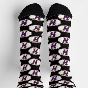 Hunter College Hawks Athletik-Logo Socken