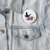 Hunter College Hawks Maskottchen Button (Beispiel)