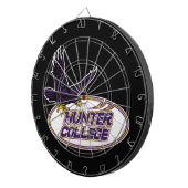 Hunter College Hawks Maskottchen Dartscheibe (Vorderseite rechts)