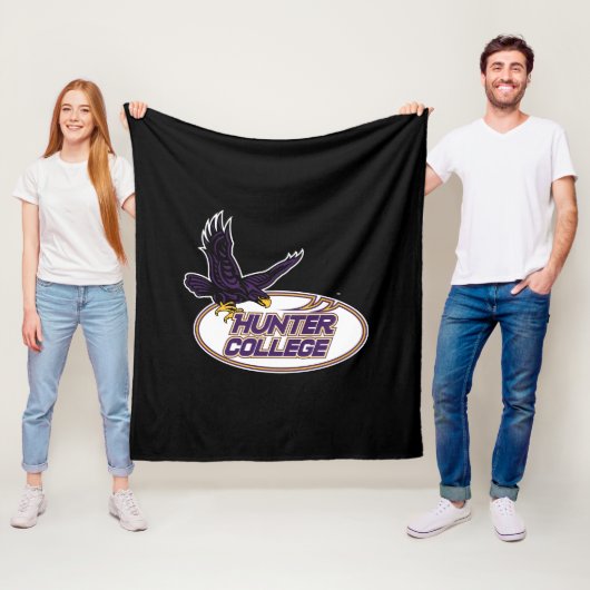 Hunter College Hawks Maskottchen Fleecedecke (Beispiel)