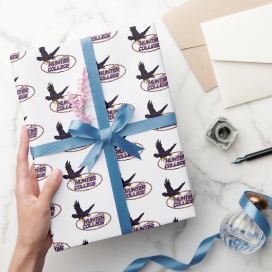 Hunter College Hawks Maskottchen Geschenkpapier (Schenken)