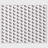 Hunter College Hawks Maskottchen Geschenkpapier (Flach)