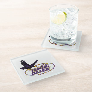 Hunter College Hawks Maskottchen Glasuntersetzer