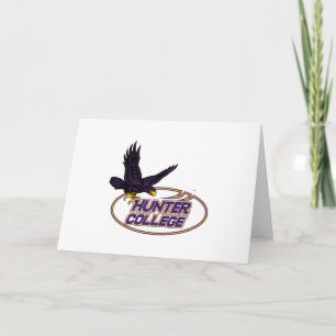 Hunter College Hawks Maskottchen Karte