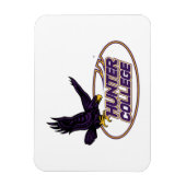 Hunter College Hawks Maskottchen Magnet (Vertikal)