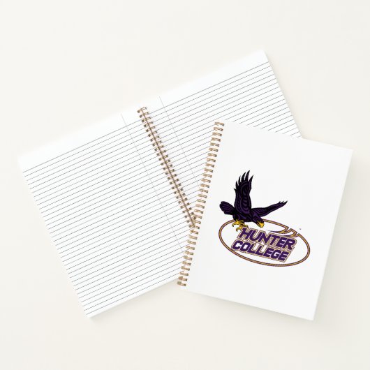 Hunter College Hawks Maskottchen Notizblock (Innenseite)
