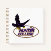 Hunter College Hawks Maskottchen Notizblock (Vorderseite)