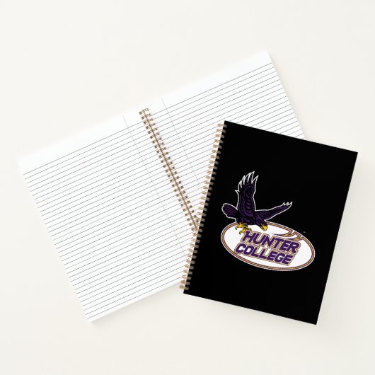 Hunter College Hawks Maskottchen Notizblock (Innenseite)