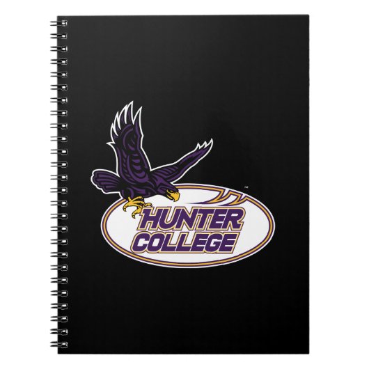 Hunter College Hawks Maskottchen Notizblock (Vorderseite)