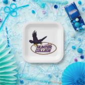 Hunter College Hawks Maskottchen Pappteller (Party)