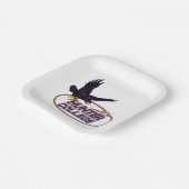 Hunter College Hawks Maskottchen Pappteller (Gewinkelt)
