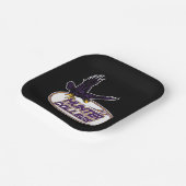 Hunter College Hawks Maskottchen Pappteller (Gewinkelt)