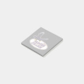 Hunter College Hawks Maskottchen Post-it Klebezettel (angewinkelt)