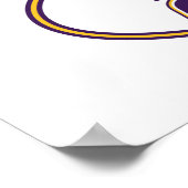 Hunter College Hawks Maskottchen Poster (Ecke)