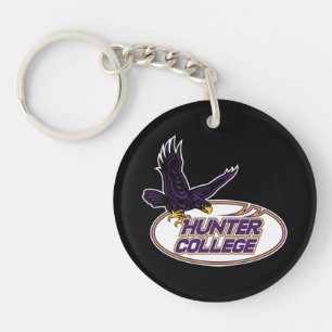 Hunter College Hawks Maskottchen Schlüsselanhänger