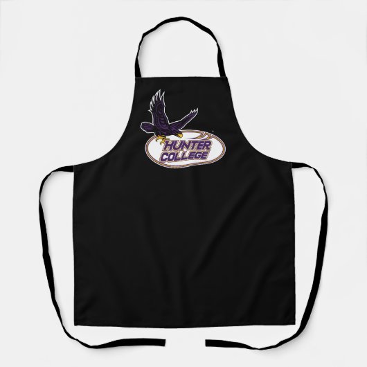 Hunter College Hawks Maskottchen Schürze (Vorderseite)