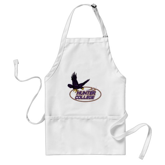 Hunter College Hawks Maskottchen Schürze (Vorne)