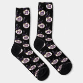Hunter College Hawks Maskottchen Socken (Rechts)