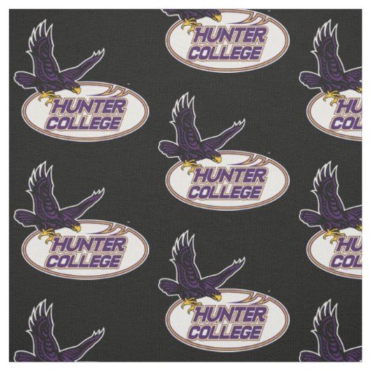 Hunter College Hawks Maskottchen Stoff (Muster)