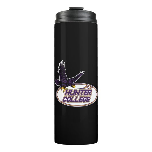 Hunter College Hawks Maskottchen Thermosbecher (Vorderseite)