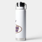 Hunter College Hawks Maskottchen Trinkflasche (Hinten)