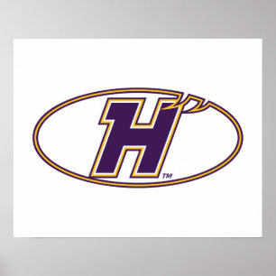 Hunter College Hawks Sportlogo Poster