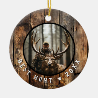 Hunter Commemorative Keepsake Year Keramik Ornament