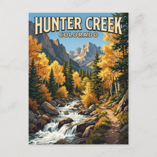 Hunter Creek Colorado Postkarte
