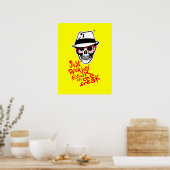 Hunter Dead Thompson Poster (Küche)