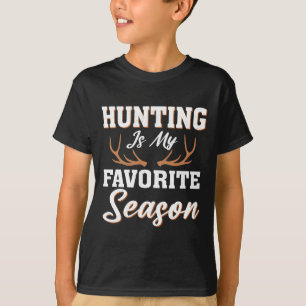 Hunter Deer Funny Junting ist meine Lieblingssaiso T-Shirt