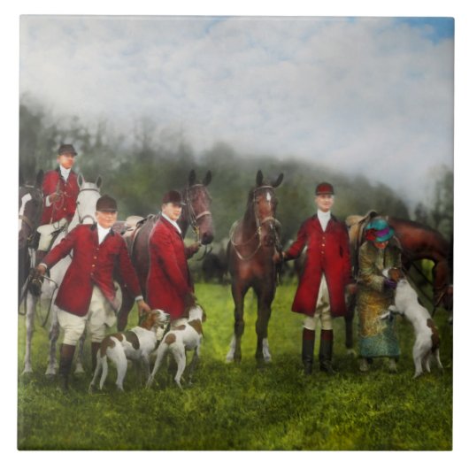 Hunter - Die Fuchsjagd - Tally-ho 1924 Fliese (Vorderseite)