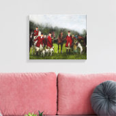 Hunter - Die Fuchsjagd - Tally-ho 1924 Leinwanddruck (Insitu (Wohnzimmer))