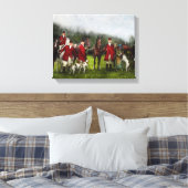 Hunter - Die Fuchsjagd - Tally-ho 1924 Leinwanddruck (Insitu (Schlafzimmer))